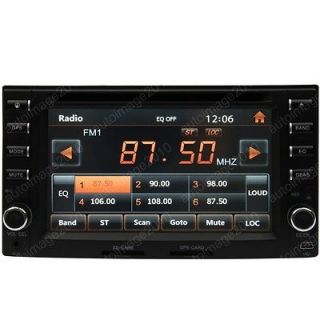 Car GPS Navigation Radio Touch Screen DVB T TV DVD Player for 02 09 