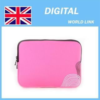 10.1 pink laptop netbook sleeve case for MSI Wind U180 Compaq CQ10 