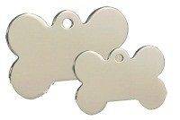 Engraved Bone Shape Tag, Pet Id Tags, For Dogs, Cats, Dog Tags