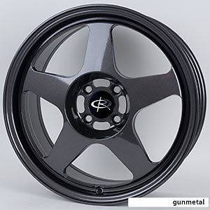 ROTA SLIPSTREAM 16X7 4X100 ET40 67.1 GUN METAL WHEELS