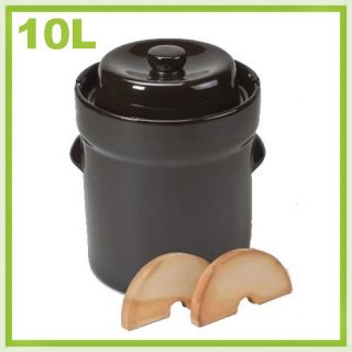 NEW Schmitt Gairtopf German 10L LTR Fermenting Crock Pot