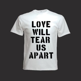   TEAR US APART T SHIRT Joy Division Ian Curtis New Order Interpol Indie