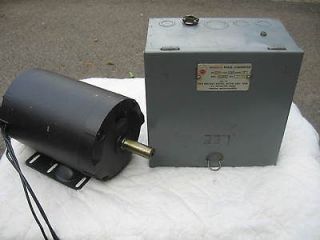   Pro Line 20HP Rotary Phase Converter   Built In Starter, Made In USA