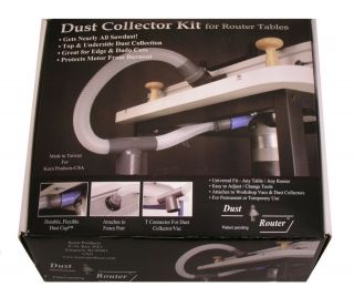 Router Table Dust Collection / Collector System for Fence & Insert 