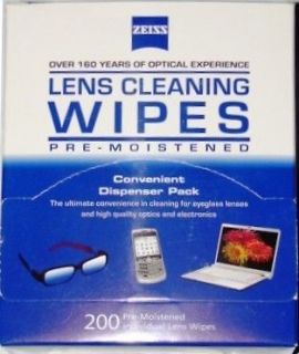 New  200 factory sealed Zeiss Lens Wipes, ps3, Wii game 