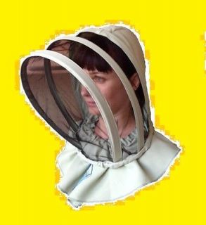 Beekeepers Hat Veil Mask with string   Gabardine   Beekeeping
