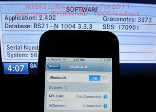 mygig combination update software & gracenotes   iphone