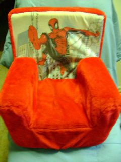 Hard to Find Spiderman Kids Foam Chair with Washable Cover