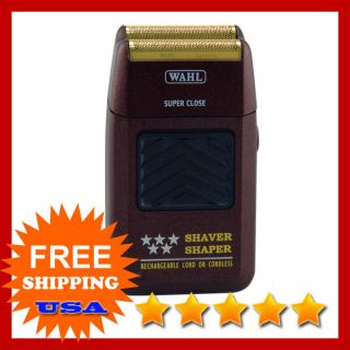 Brand NEW WAHL Shaver 5 Star Series Bump Free Rechargeable Cord 