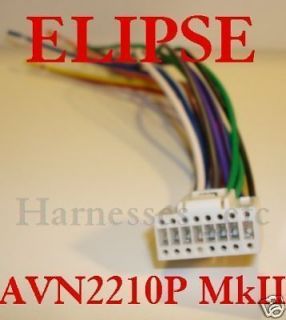 ECLIPSE wire HARNESS AVN2210P MkII ANN 2210P Nav GPS