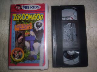 VHS K1 Zoboomafoo Look Whos Home Chris Martin Kratt Brothers PBS kids 