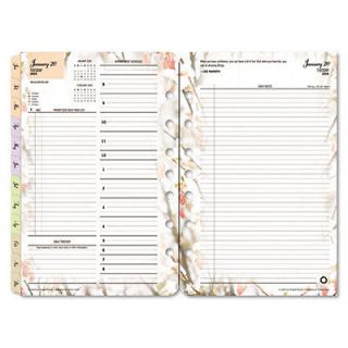 FDP 3544413 Franklin Covey Blooms Dated Daily Planner Refill   2013