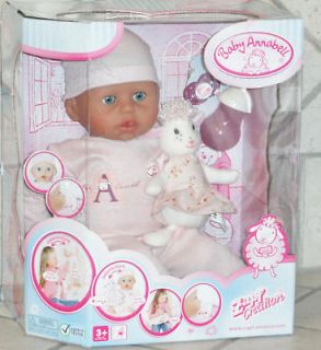 BABY ANNABELL INTERACTIVE BABY DOLL ZAPF CREATION