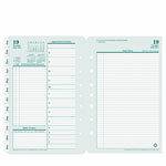 FRANKLIN COVEY ORIGINAL CLASSIC 2 PAGE PER DAY MASTER PLANNER REFILL 