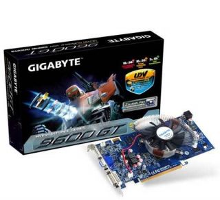 Gigabyte GV N96TZL 512I GeForce 9600 GT 512MB Video Card PCI E 2.0 