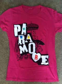 Brand New Pink Paramore Shirt Womens Size Large