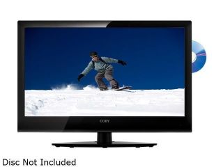 COBY LEDVD2396 23 Black LED Backlit HDTV with DVD Player