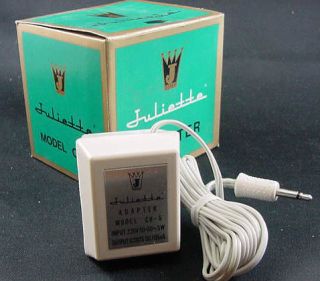 Juliette, 220V 50/60 Hz 6VDC or 110V, 3VDC power supply/adapter mini 3 