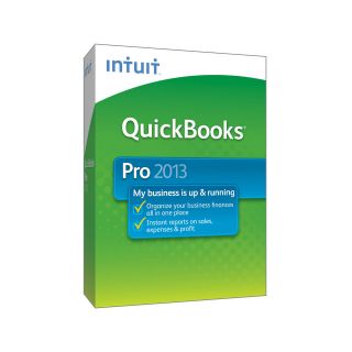 Intuit QuickBooks Pro 2013 Software BRAND NEW IN BOX Sealed RETAIL 