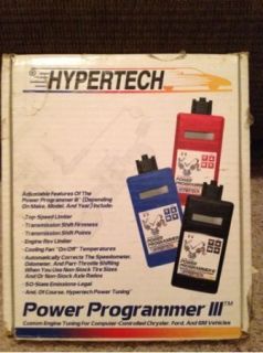 Hypertech Power Programmer III 2000 Chevrolet/GMC Trucks & SUV Part 