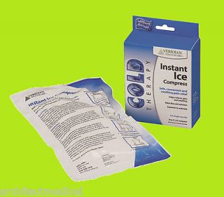 Instant Ice Cold Pack Compress 4x6 First Aid, Sports, Brand New 