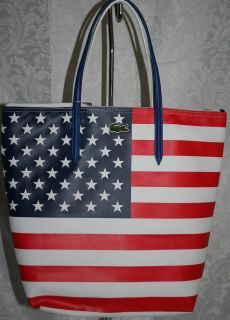 LACOSTE USA CONCEPT FLAG BAG PVC NF0361FL