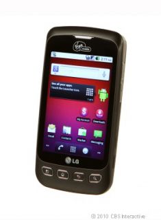 LG Optimus V   Black (Virgin Mobile) Smartphone