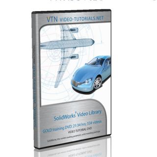 SolidWorks Video Tutorial DVD   22 hours ( / online also)