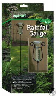 Lusterleaf 1640 Rainfall Gauge Rain Fall Measurement Rapitest Garden 