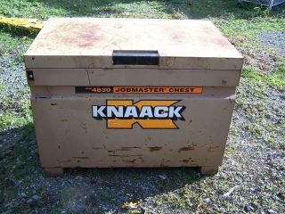 KNAACK 4830 48 x 30 x 32 Jobsite Storage Box JOBMASTER Chest USED 
