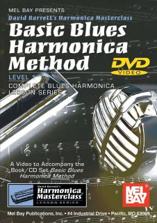 Basic Blues Harmonica Method, Level 1 DVD, Instruction