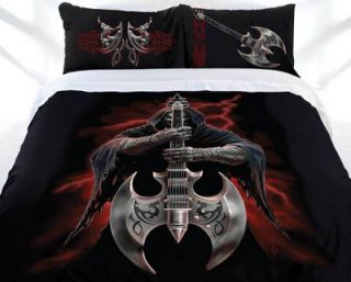ANNE STOKES Gothic ROCK GOD~KING Quilt Doona Cover Set