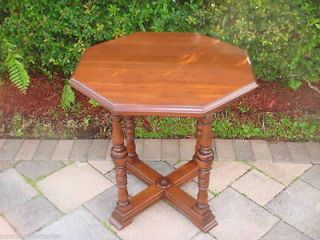 antique octagon table in Tables