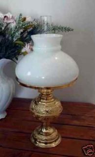 antique brass kerosene lamp in Lamps Non Electric