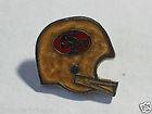 Vintage San Francisco 49ers Helmet Lapel Pin (1a)