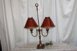 antique student lamp in Antiques