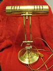 Vintage Brass Double Student Lamp Antiques Decorative