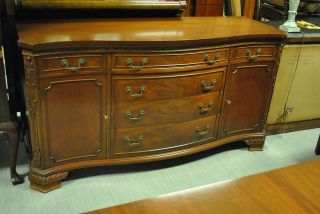 Chippendale Mahogany Sideboard Buffet