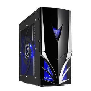 Envizage E 3393 Black Blue ATX Gaming PC Tower Case