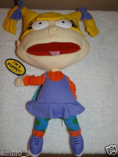 NEW WITH TAGS 14 ANGELICA PUPPET DOLL BY APPLAUSE RUGRATS 1998 HTF