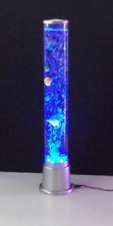 LED bubbling water motion bubbler lamp Vase Aquarium