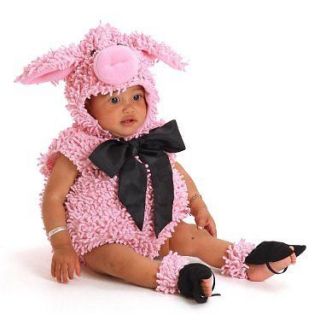 Pink Squiggly Pig Piggy costume feet toddler pinkie