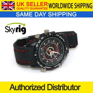 Silicoin 8GB Analogue Watch With Digital Video Recorder Spy Camera DVR 