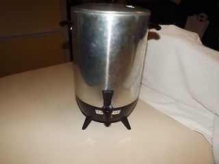 Mirro Matic Electric Coffee Percolator 30 cup Vintage Party gathering 
