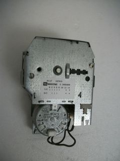 Maytag Stacked Washe/Dryer Parts Timer