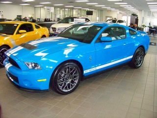 Ford  Mustang GT500 2011 Ford Mustang Shelby GT500 Grabber Blue 