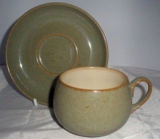 Denby Pottery Camelot Design Cup and Saucer
