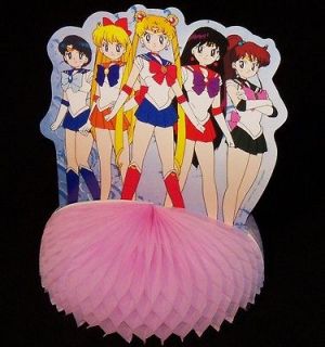 Sailor Moon Mars Mercury Venus Pluto Anime Party Supply Centerpiece 