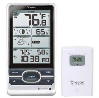 Oregon Scientific BAR208HGA Atomic Clock & Weather Station with In 