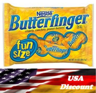 Nestle BUTTERFINGER Fun Size Bars 3 x 12.5oz Bags 1,06kg WORLDWIDE